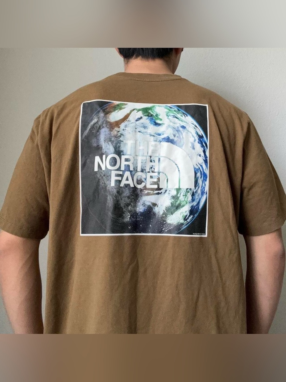 The North Face Earth Graphics Brown Tee Shirt